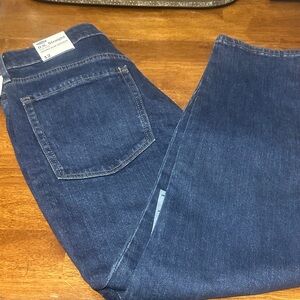 Old Navy Men's Dark Blue Slim Straight Jeans